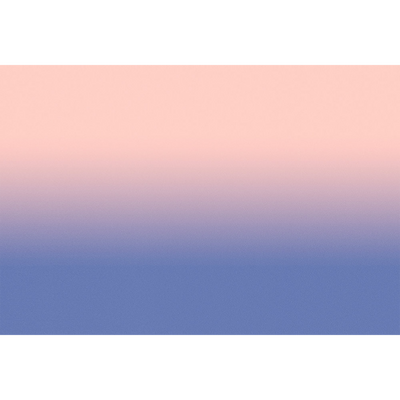 Papier peint panoramique XL Myriel Bleu urbain et rose poudré Brillant