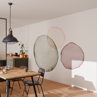 Papier peint panoramique XL Dinky Vert anglais Brillant