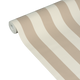 4MURS Papier peint intissé Opal stripe Beige nude
