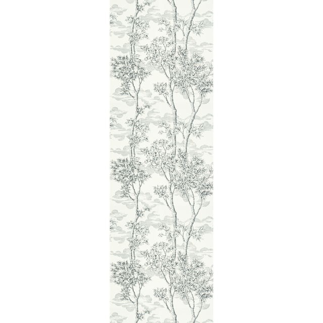 Papier peint intissé ERNEST coloris noir et blanc