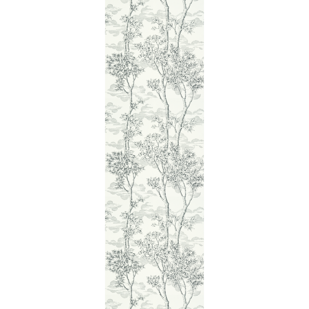 Papier peint intissé Ernest Noir et blanc