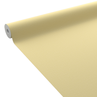 4MURS Papier peint intissé Florentine Jaune beurre Trame