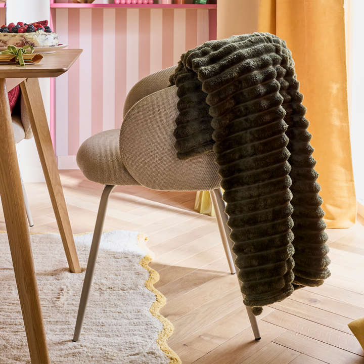 Plaid Tulum Vert kaki