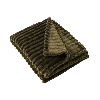 Plaid Tulum Vert kaki