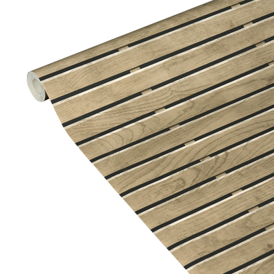 Papier peint Panneau bois Bois clair