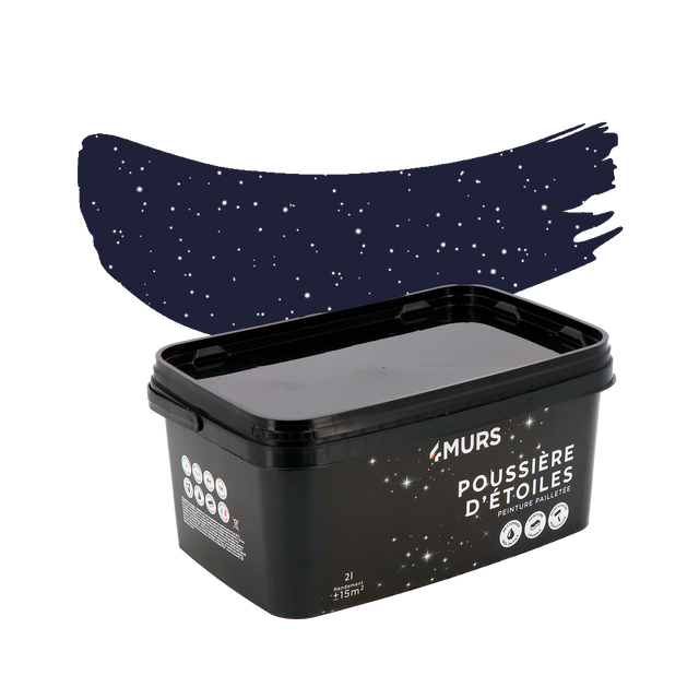 Poussière d'étoiles Peinture Peinture bleu Alcor 2 L