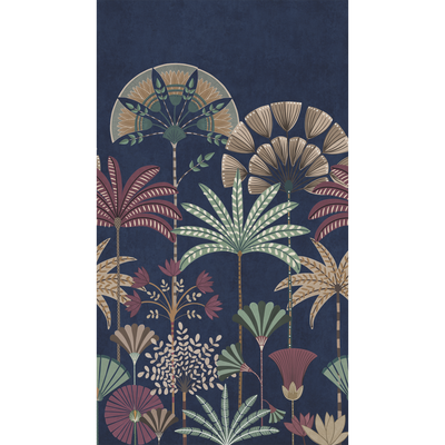 4MURS Papier peint panoramique L Nobelys Bleu nuit Satiné