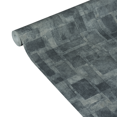 4MURS Papier peint intissé Ruddy Bleu grisé