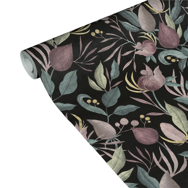 CosmoLiving Papier peint intissé STILL BLOOM multicolore