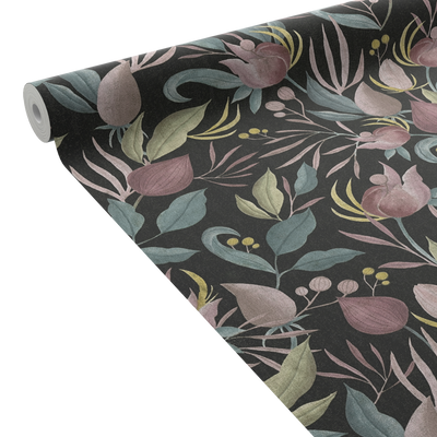 COSMOLIVING Papier peint intissé Still bloom Multicolore