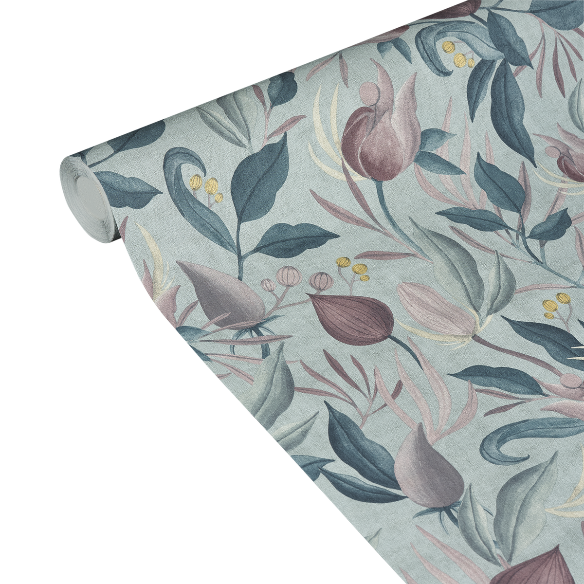 COSMOLIVING Papier peint intissé Still bloom Multicolore Structuré