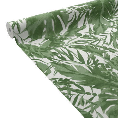 COSMOLIVING Papier peint intissé Earthlines Vert bouteille Trame