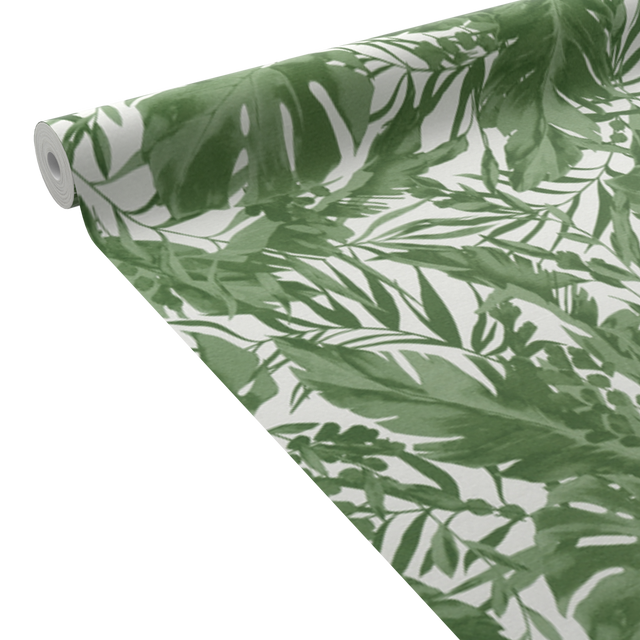 CosmoLiving Papier peint intissé EARTHLINES vert bouteille