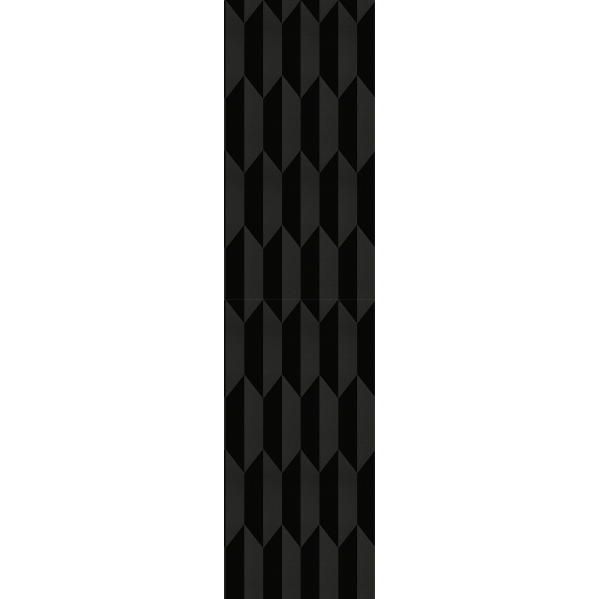 COSMOLIVING Papier peint intissé Graphic groove Noir Satiné