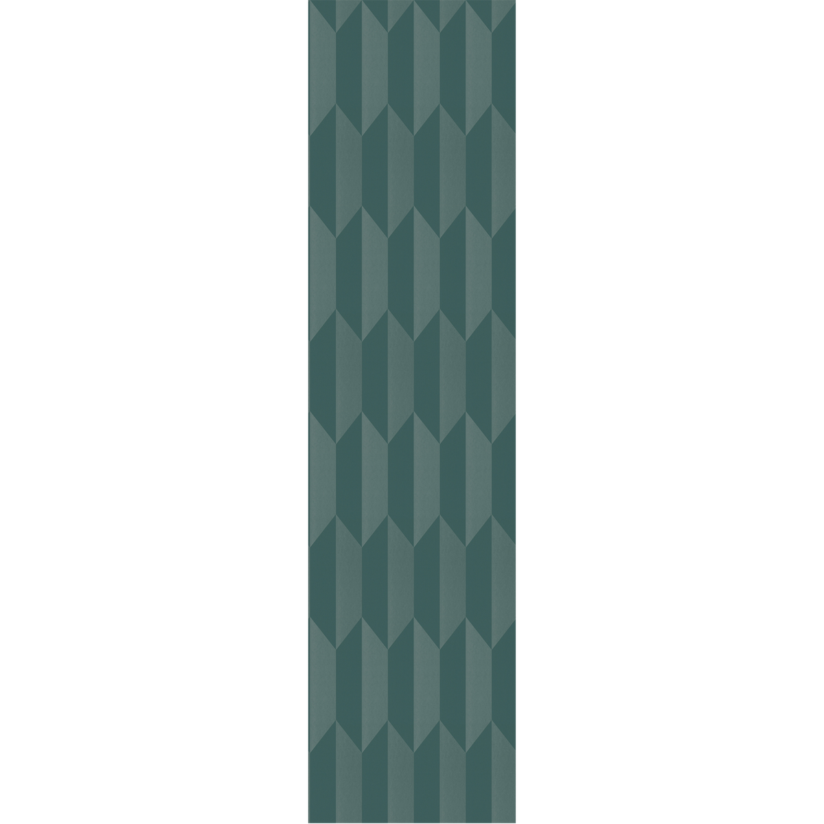 COSMOLIVING Papier peint intissé Graphic groove Bleu paon Satiné