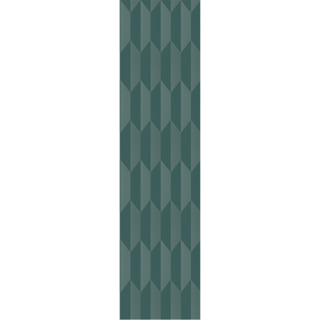 CosmoLiving Papier peint intissé GRAPHIC GROOVE bleu paon