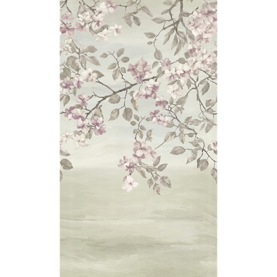 COSMOLIVING Papier peint panoramique L Suspending spring Kaki clair Satiné