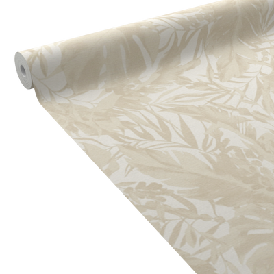 COSMOLIVING Papier peint intissé Earthlines Beigé doré et blanc