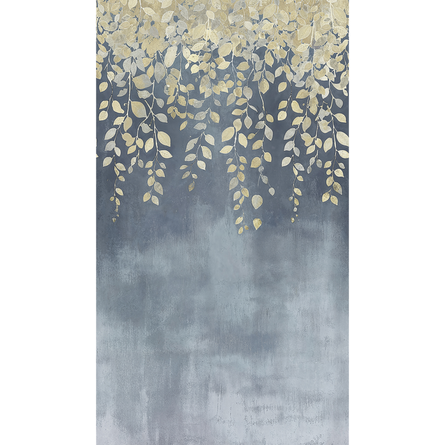 CosmoLiving Papier peint panoramique L GILDED BLOOM 159 x 280 cm