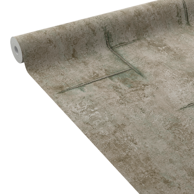 COSMOLIVING Papier peint intissé Graphite groove Taupe clair Structuré