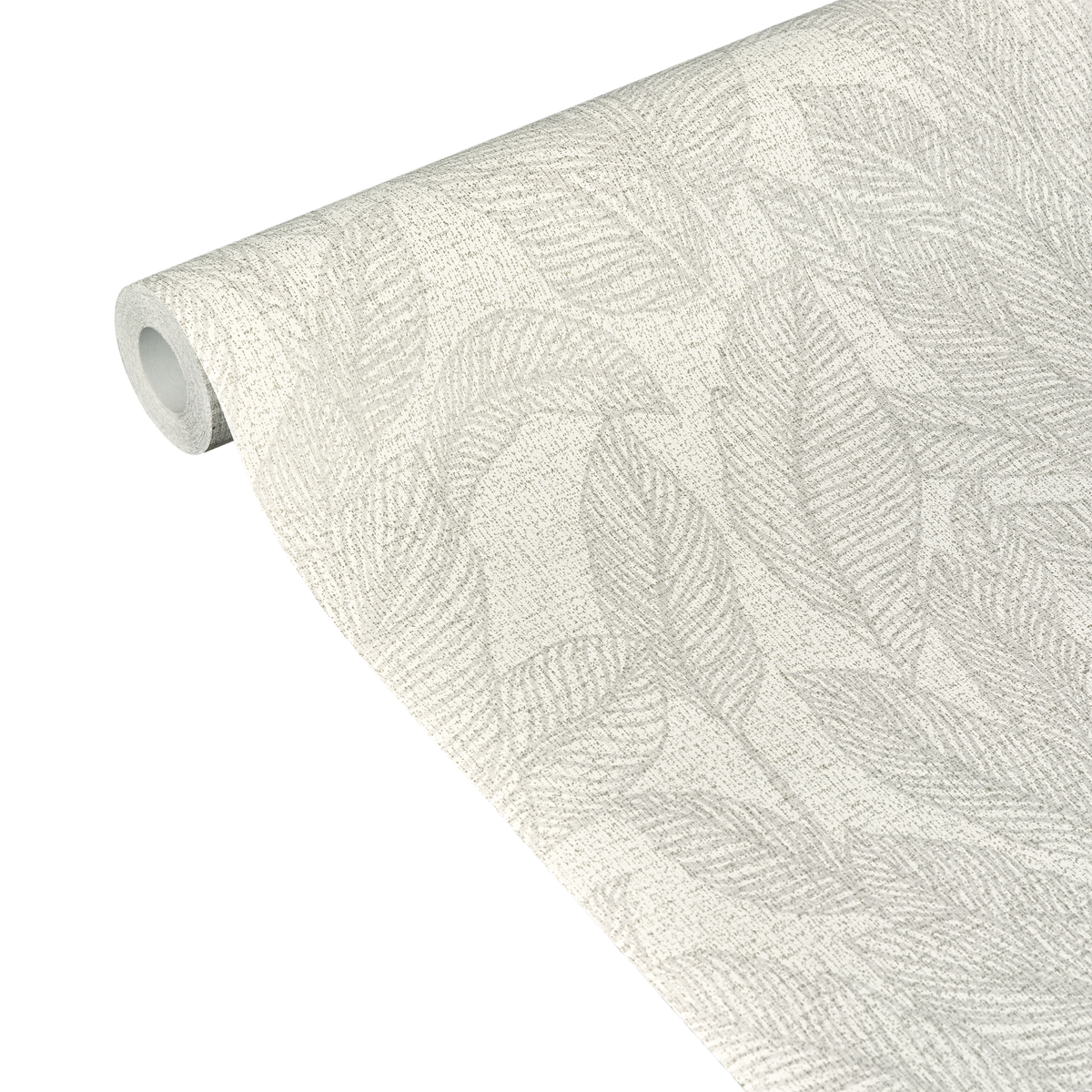 COSMOLIVING Papier peint intissé Golden fern Blanc chaud Trame