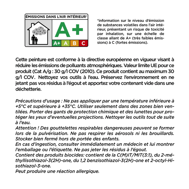 Peinture SOUS COUCHE SUPPORTS DÉLICATS Peinture blanc 0,5 L