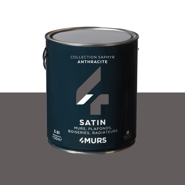 Saphyr Peinture Multi-supports Peinture anthracite Satiné