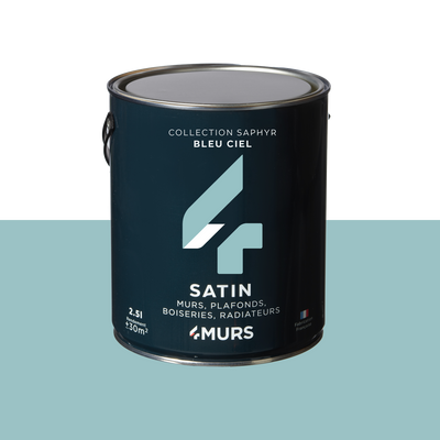 SAPHYR Peinture Saphyr Bleu ciel Satiné 2,5L