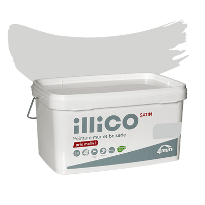 ILLICO Peinture Illico Gris urbain Satiné 2,5L