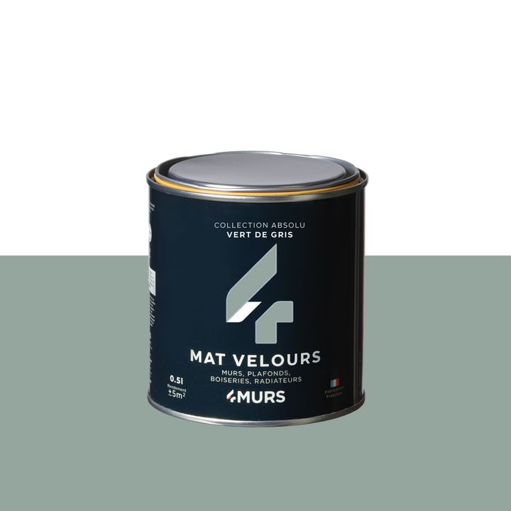 ABSOLU Peinture Absolu Vert de gris Mat 0,5L