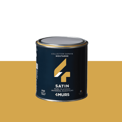 SAPHYR Peinture Saphyr Moutarde Satiné 0,5L