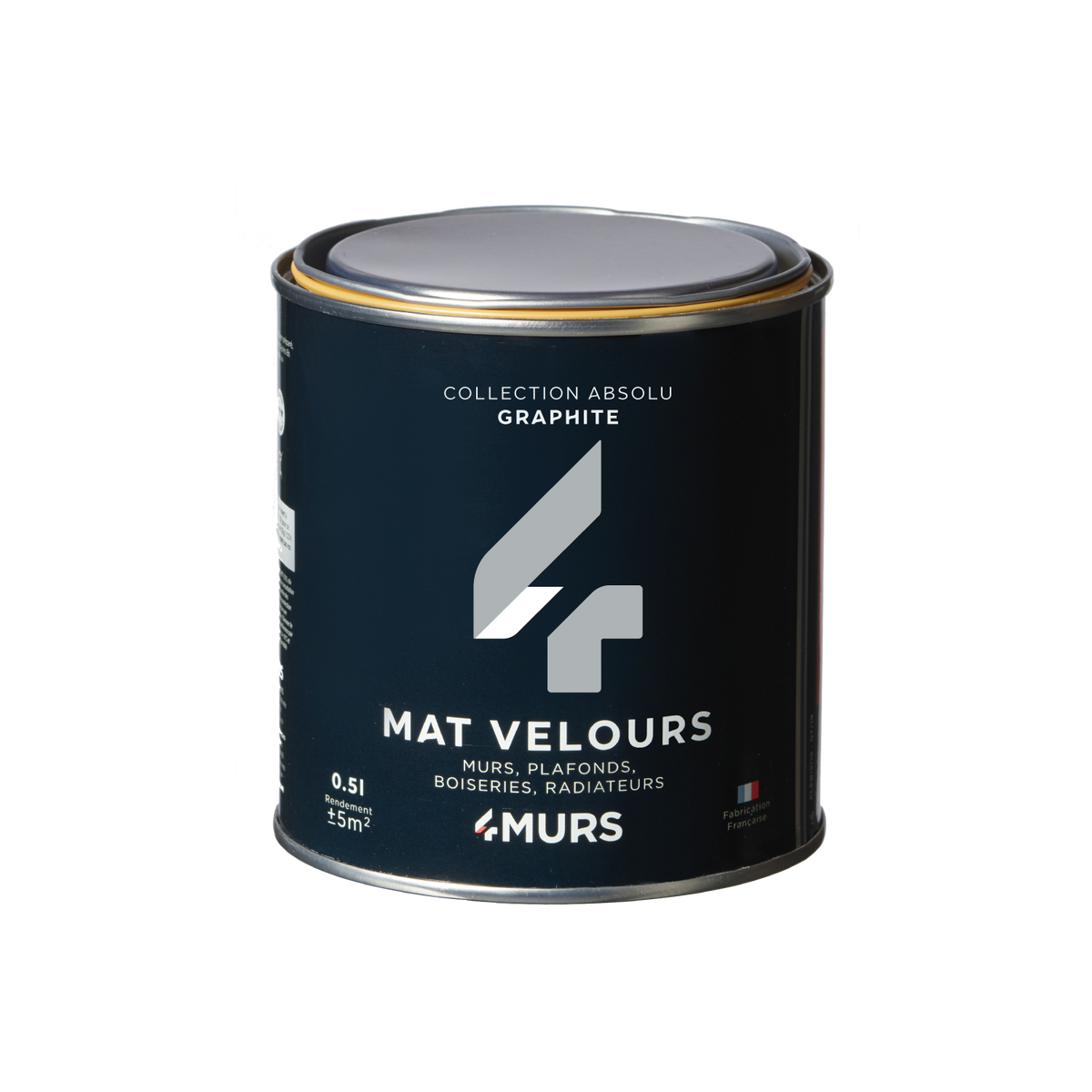 ABSOLU Peinture Absolu Graphite Mat 0,5L