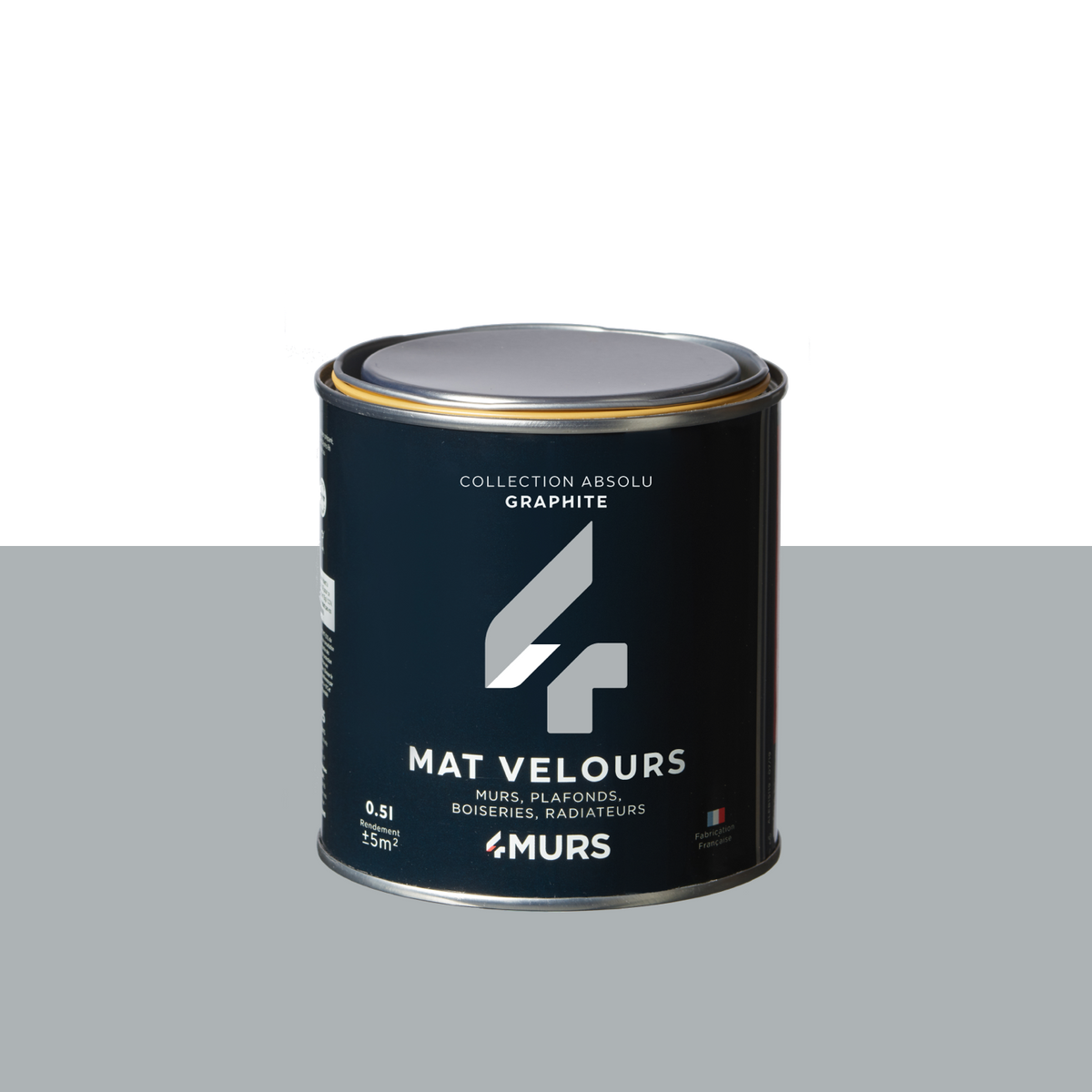 ABSOLU Peinture Absolu Graphite Mat 0,5L