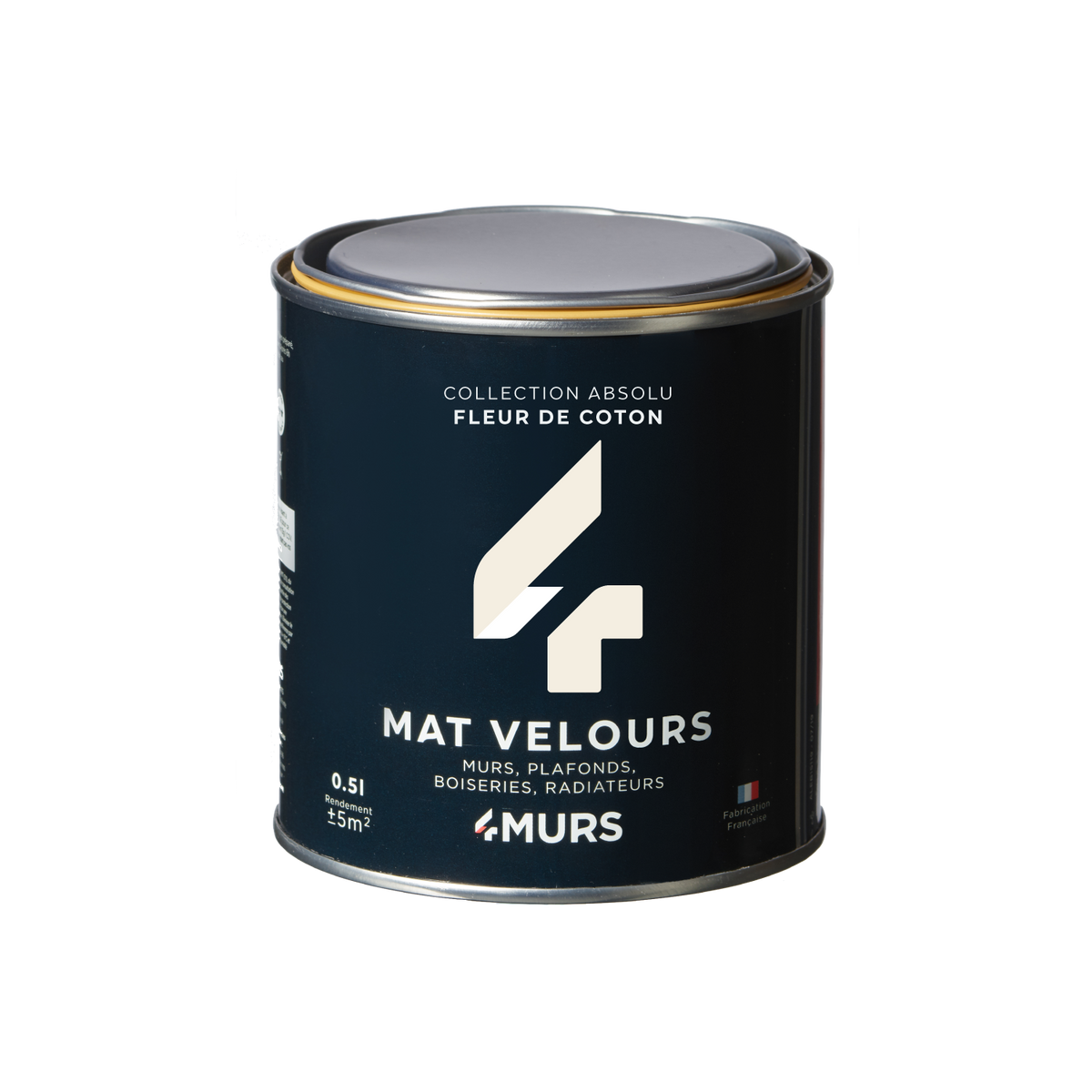 ABSOLU Peinture Absolu Fleur de coton Mat 0,5L