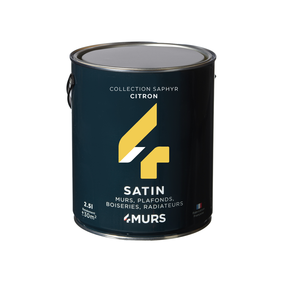 SAPHYR Peinture Saphyr Citron Satiné 2,5L