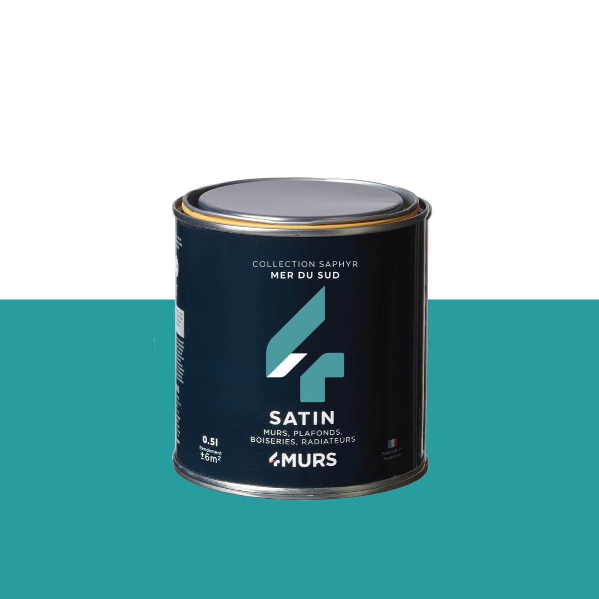 SAPHYR Peinture Saphyr Mer du sud Satiné 0,5L