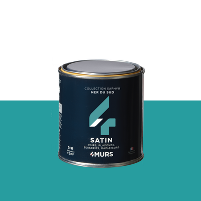SAPHYR Peinture Saphyr Mer du sud Satiné 0,5L