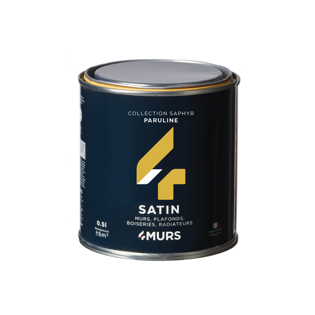Saphyr Peinture Finition Peinture paruline Satiné 0,5 L
