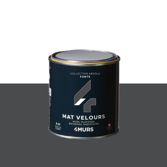 Absolu Peinture Finition Peinture fonte Mat 0,5 L
