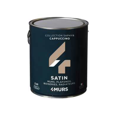SAPHYR Peinture Saphyr Cappuccino Satiné 2,5L