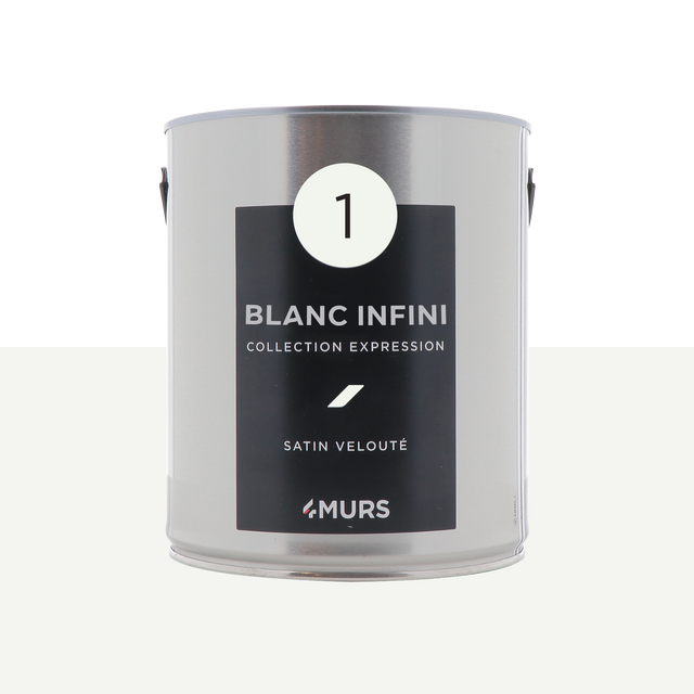Expression Peinture Multi-supports Peinture blanc infini Satiné