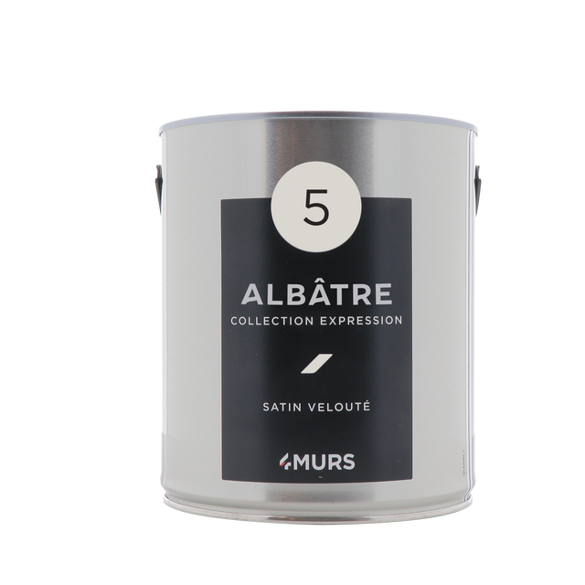 Expression Peinture Multi-supports Peinture blanc albâtre Satiné
