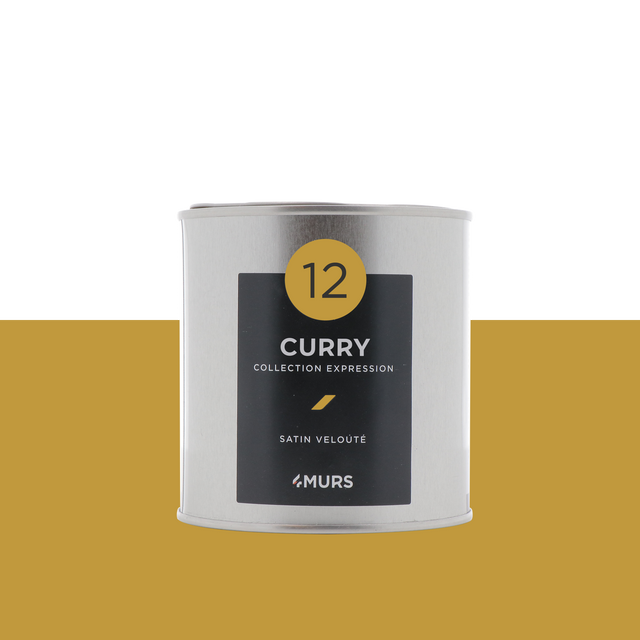 Expression Peinture Finition Peinture curry Satiné 0,5 L