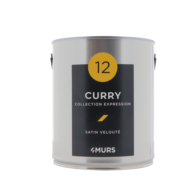 Expression Peinture Multi-supports Peinture curry Satiné