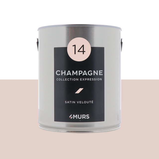 Expression Peinture Multi-supports Peinture pink champagne Satiné