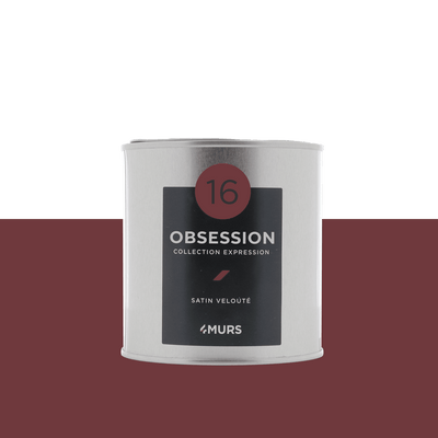 EXPRESSION Peinture Expression Rouge obsession Satiné 0,5L
