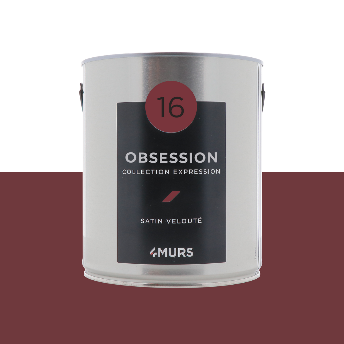 EXPRESSION Peinture Expression Rouge obsession Satiné 2,5L