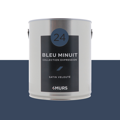 EXPRESSION Peinture Expression Bleu minuit Satiné 2,5L