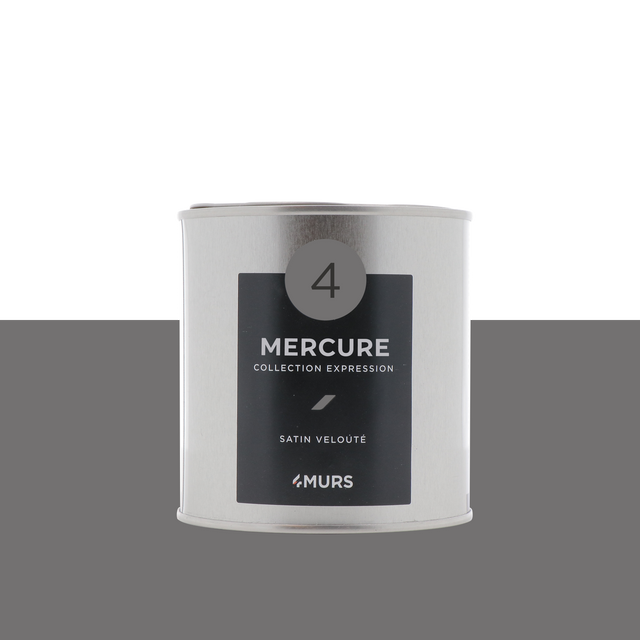 Expression Peinture Finition Peinture mercure Satiné 0,5 L