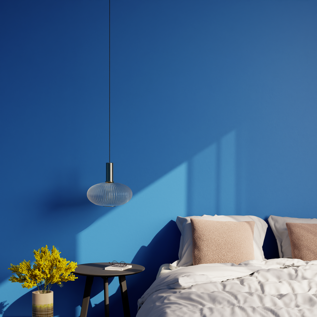 Saphyr Peinture Finition Peinture bleu électrique Satiné 0,5 L